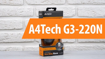 Распаковка A4Tech G3-220N / Unboxing A4Tech G3-220N