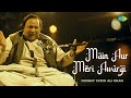 Main aur meri awargi  ustad nusrat fateh ali khan  javed akhtar  sufi song  audio  sufi music