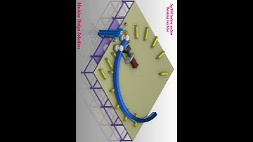 SQ.400 Hollow section bending machine  #automation #autocad #cadcam #hydraulicmachine#solidwork