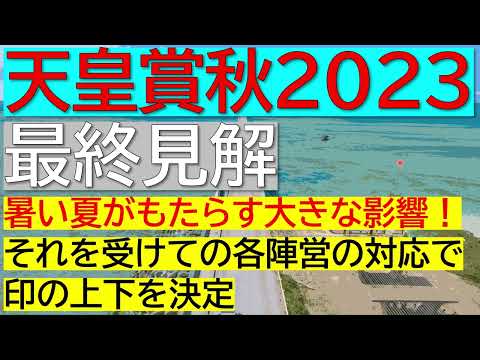 天皇賞秋2023 最終見解