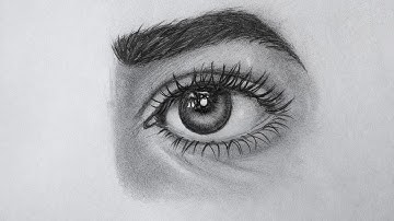 Watch this eye turning realistic eye from a simple sketch 👁️ 