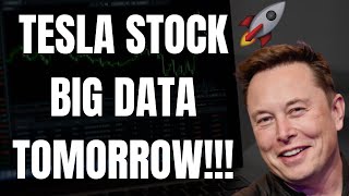 🔥 TESLA STOCK BIG DATA TOMORROW!!! TSLA, SPY, NVDA, AAPL, META, AMZN, & QQQ HUGE PREDICTIONS!!