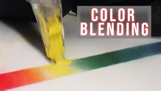 How To Tattoo COLOR BLENDING  StepbyStep Guide