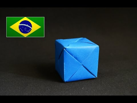 Vídeo: Como Fazer Um Quadrado Tridimensional De Papel