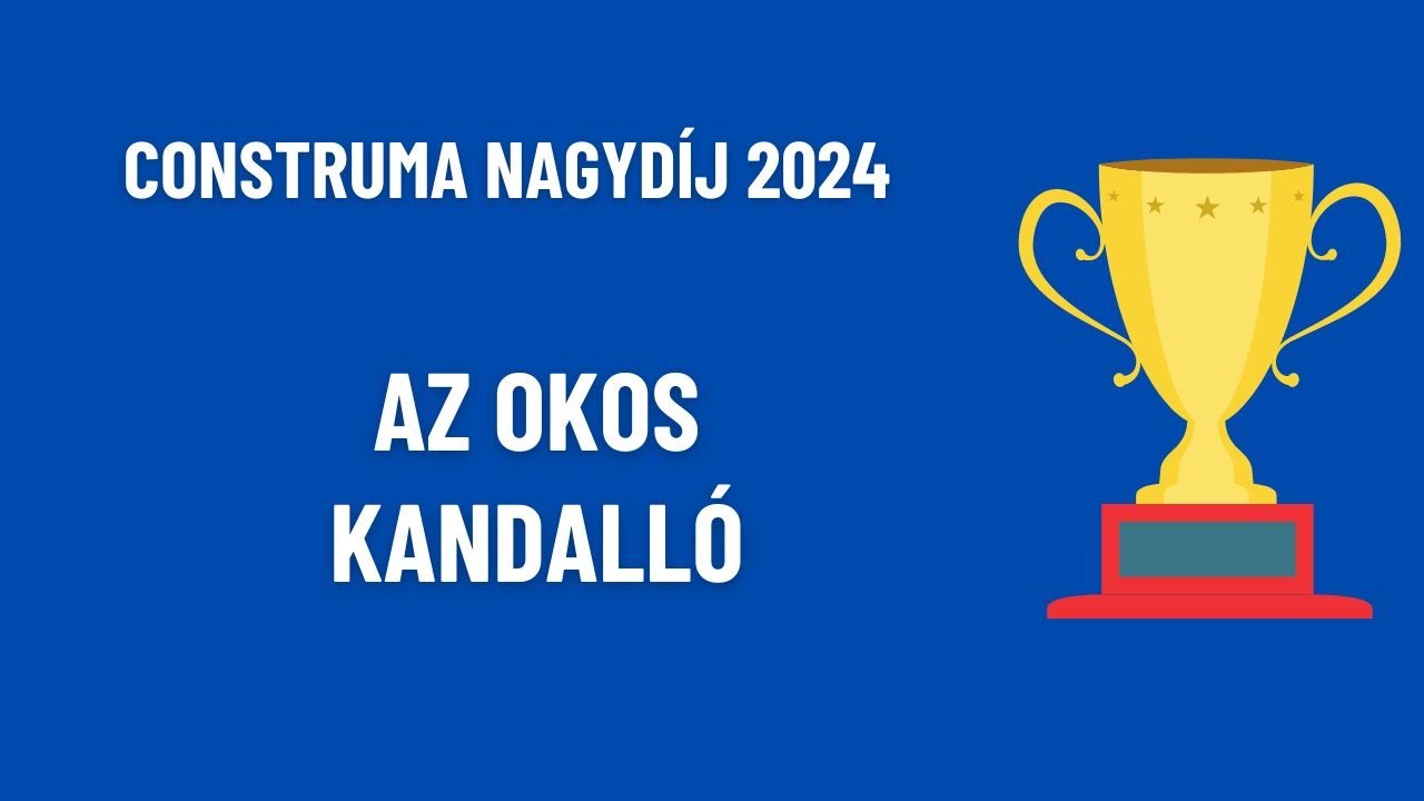 Így néz ki egy okos fatüzelésű kályha! [Construma Nagydíj 2024]