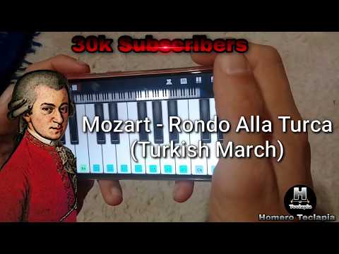 Mozart - Rondo Alla Turca (Turkish March) Special 30,000 Piano Mobile♥️🎹🎶
