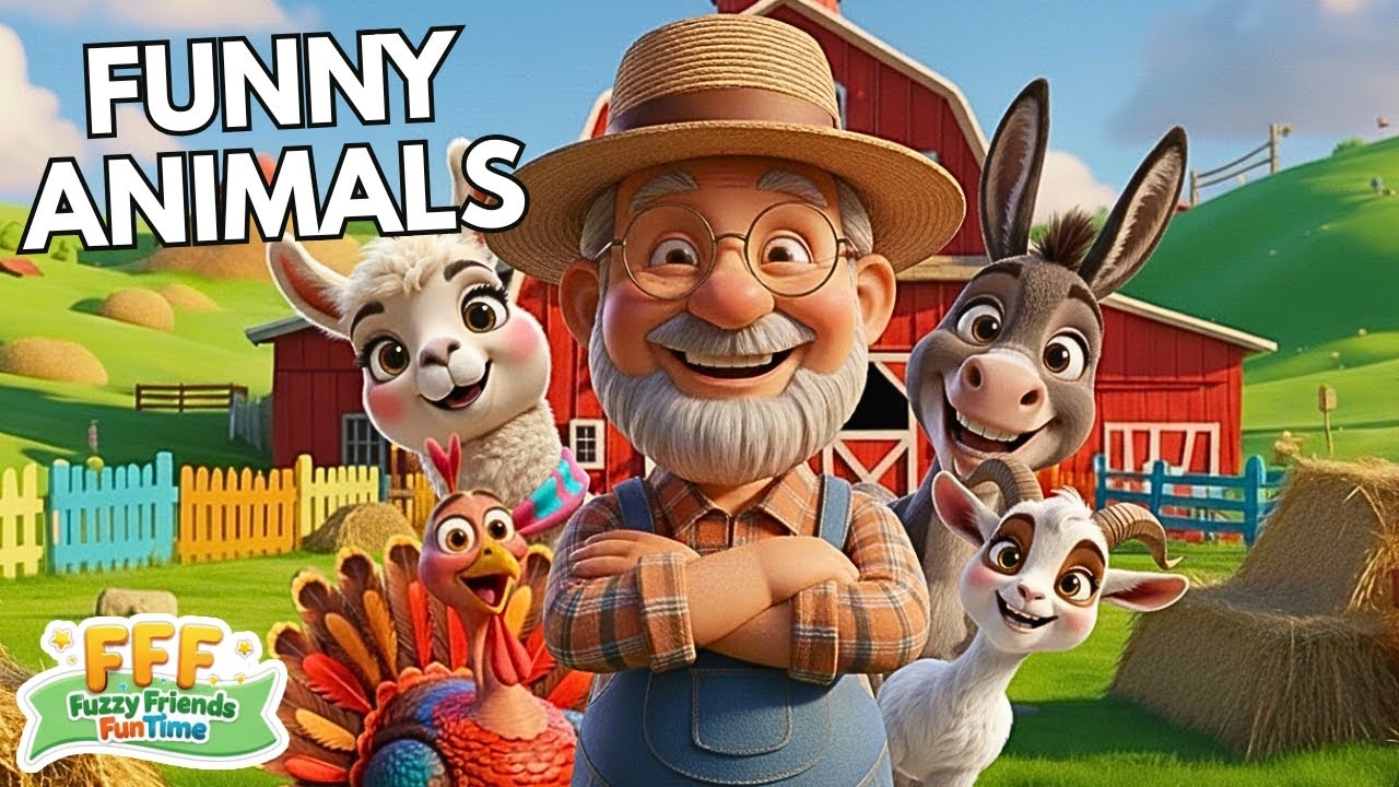 Old MacDonald Had A Farm 🚜 [Surprise Guests!] | Nursery Rhymes for Kids