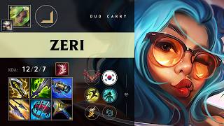 Zeri ADC vs Zyra (Racoon) - KR Grandmaster Patch 26.16