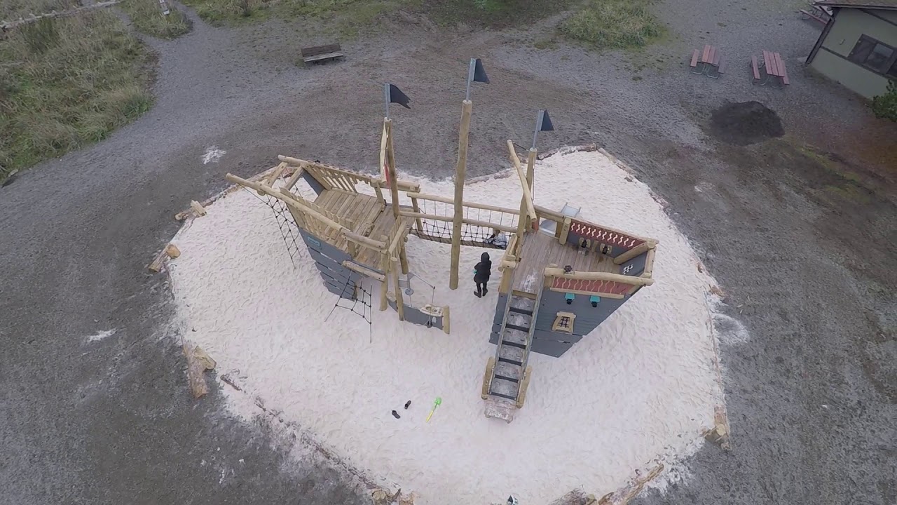 Highwire Pirate Ship | Fay Bainbridge Park