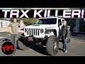 It's A Monster: I DRIVE The Gladiator Hellcat Jeep Won't Build!