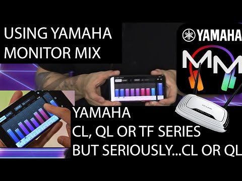 Yamaha Monitor Mix app, setup, tricks and tips