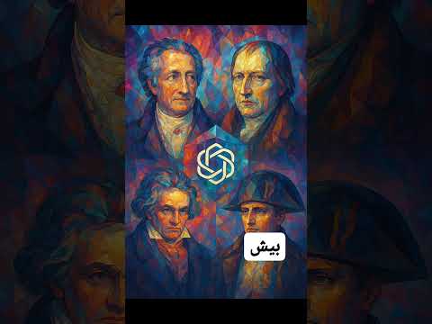 پرسش و پاسخ مکتب دینی من بیش از این نمی دانم با  در مورد هگل بتهوون ناپلئون و گوته 
