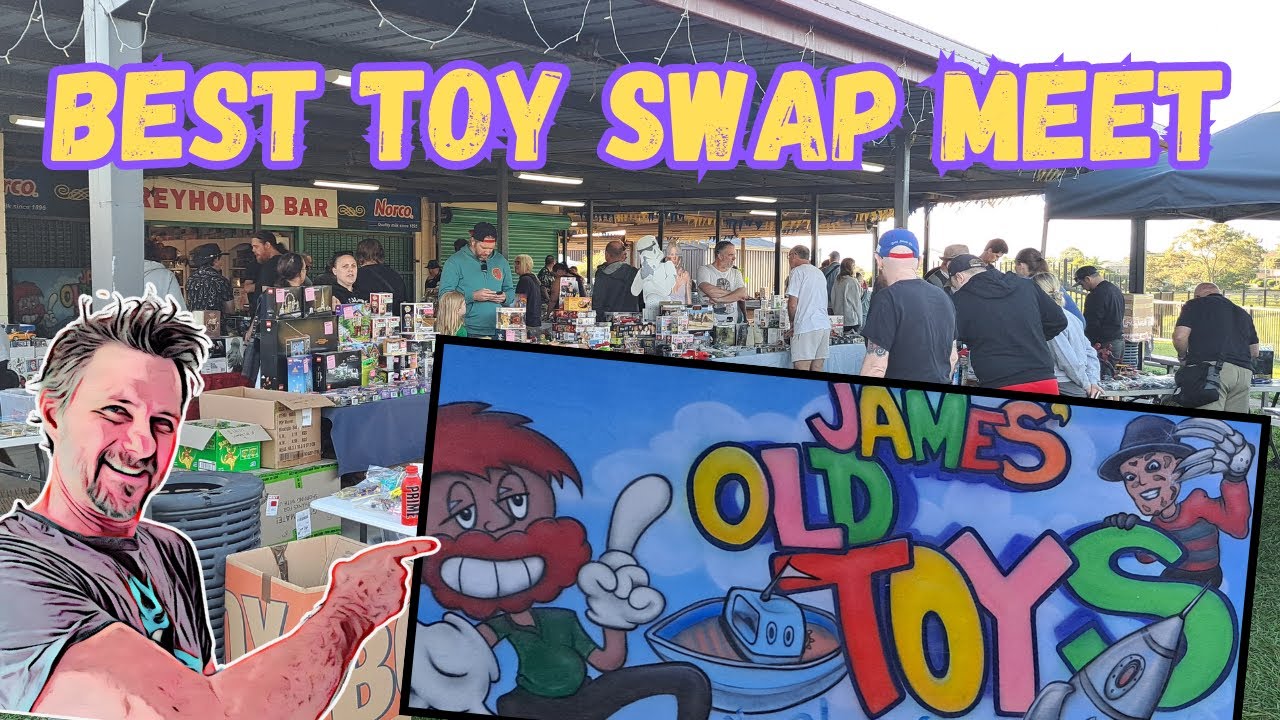 Could this be the BEST Toy Fair in Qld? James Old Toys Swap Meet