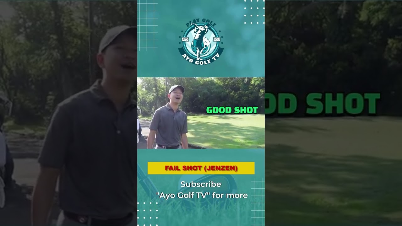 Golf Battle @ Modern Golf Highlight Jenzen Fail Shot | Ayo Golf TV