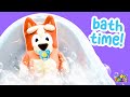 Bluey Bath Time - With BINGO! Bluey Baby!