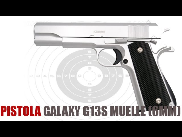 ✓ Galaxy G13S Arma de airsoft de MUELLE (6mm) 