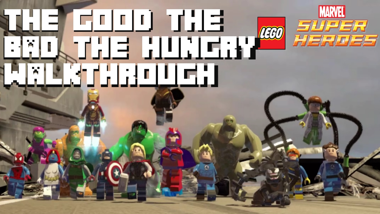 Lego Marvel Super Heroes The Good The Bad And The Hungry Walkthrough 1080p 60 Fps Xbox One