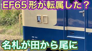 JR東日本所属3機しかない国鉄型電気機関車1000番台PFに変化が見られた？！
