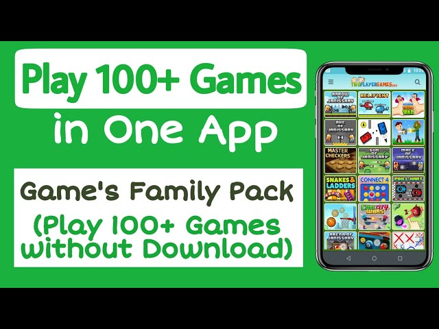 All Games In One App😯.Play 3000+ Games Without Download. 