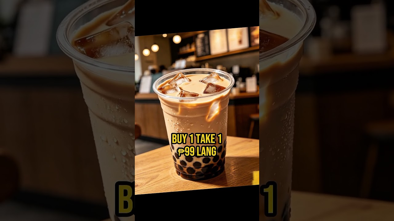 MILK TEA BUSINESS AD SAMPLE