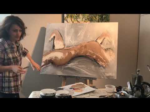 Vidéo: Nu En Peinture