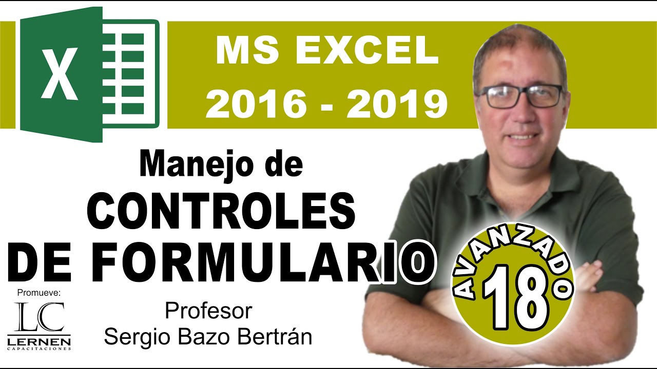 Curso GRATUITO de EXCEL AVANZADO | Parte 18 | Los controles de FORMULARIO