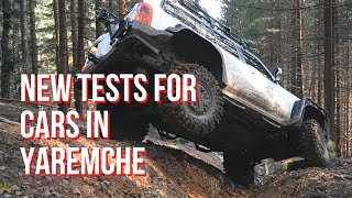 NEW OFF ROAD TESTS FOR CAR IN YAREMCHE