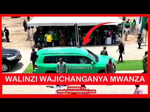 TUKIO KUBWA LAIBUKA MWANZA MBELE YA RAIS SAMIA AKIWA ANAWASILI TAZAMA WALINZI WALICHOKIFANYA