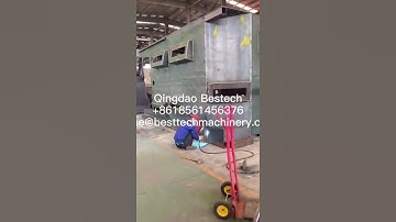 Production process of  Shot blasting machines