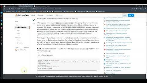 System.Data.SQLite File In Use By Another Process Bug!