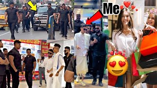 | WHEN BOOMBSTAR ENTER A MALL WITH 50 BODYGUARD - Amazing Girls Reaction 😍| Bodyguard Experiment 2