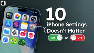 10 Iphone Settings You Can Turn On Or Off It Doesnt Matter