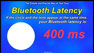Audio delay test (Audio latency sync test) #speaker #headphones #bluetooth