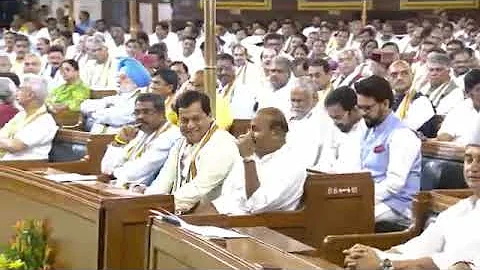 LIVE: BJP-led NDA MPs meeting in Parliament | PM Modi | Nitish Kumar | Chandrababu Naidu | Sansad 20
