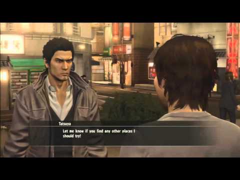 Yakuza 5 - Tatsuya Training Kiryu -  Fukuoka: Restaurant Locations