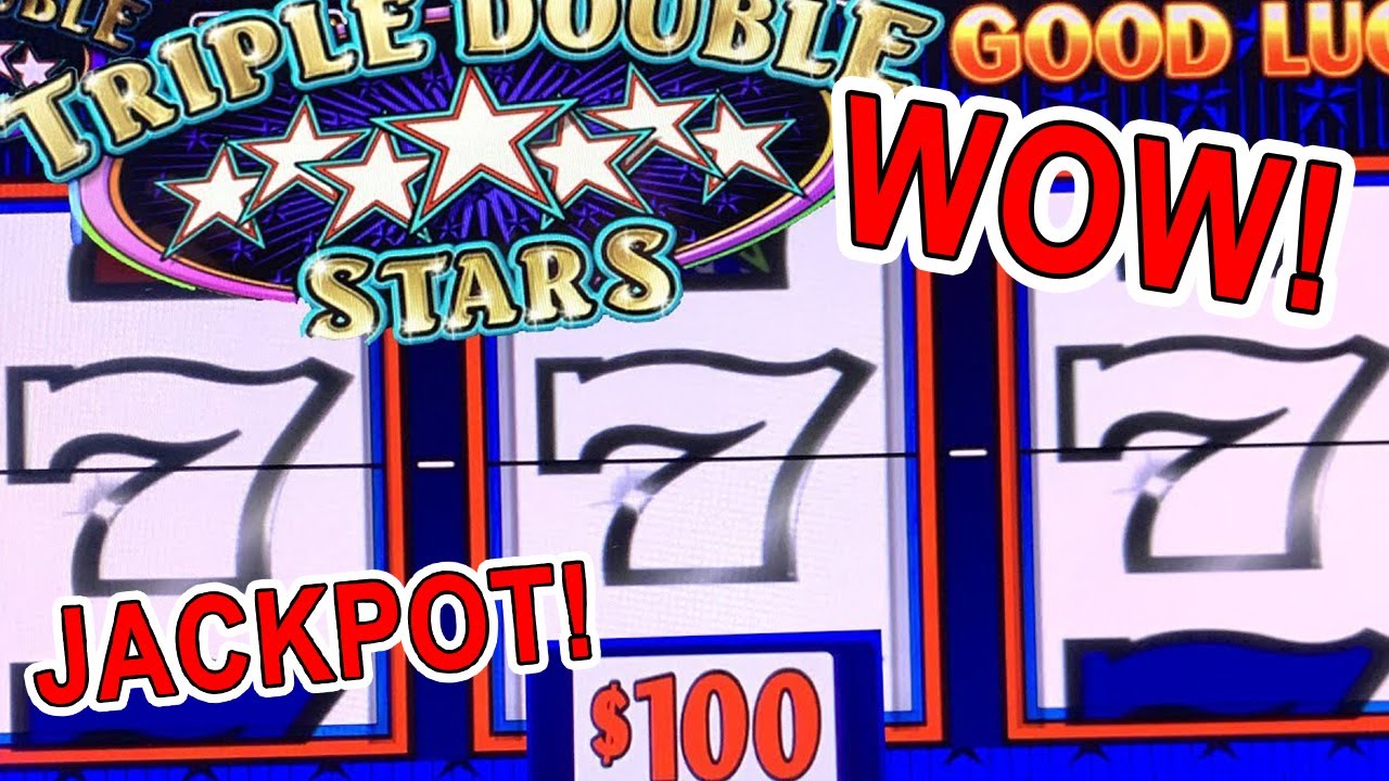 MASSIVE JACKPOT TRIPLE DOUBLE STARS SLOT MACHINE 10 000 HIGH LIMIT Massive jackpot triple double stars slot machine 10 000 high limit