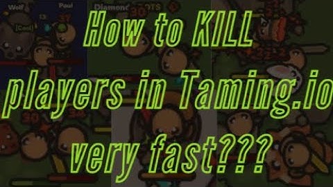 Taming.io Kill Counter | Instakill #killer #wars