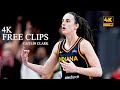 CAITLIN CLARK INDIANA FEVER 4K - FREE + CLIPS FOR EDITS