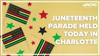 Juneteenth parade held in Charlotte