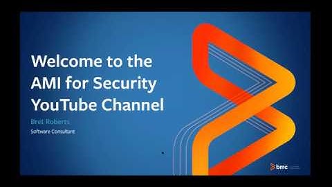 AMI for Security - Welcome