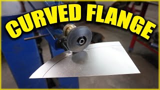 Metal shaping: 3 Different Ways to Form a Curved Flange by B.A.M.F 20,931 views 9 days ago 7 minutes, 25 seconds