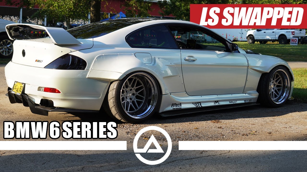 ⁣Widebody Supercharged LS Swapped BMW 6 Series | Insane Custom Build!