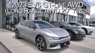 New 2023 KIA EV6 GT-Line(Long Range AWD 20&quot; Tires) at Parkside Kia