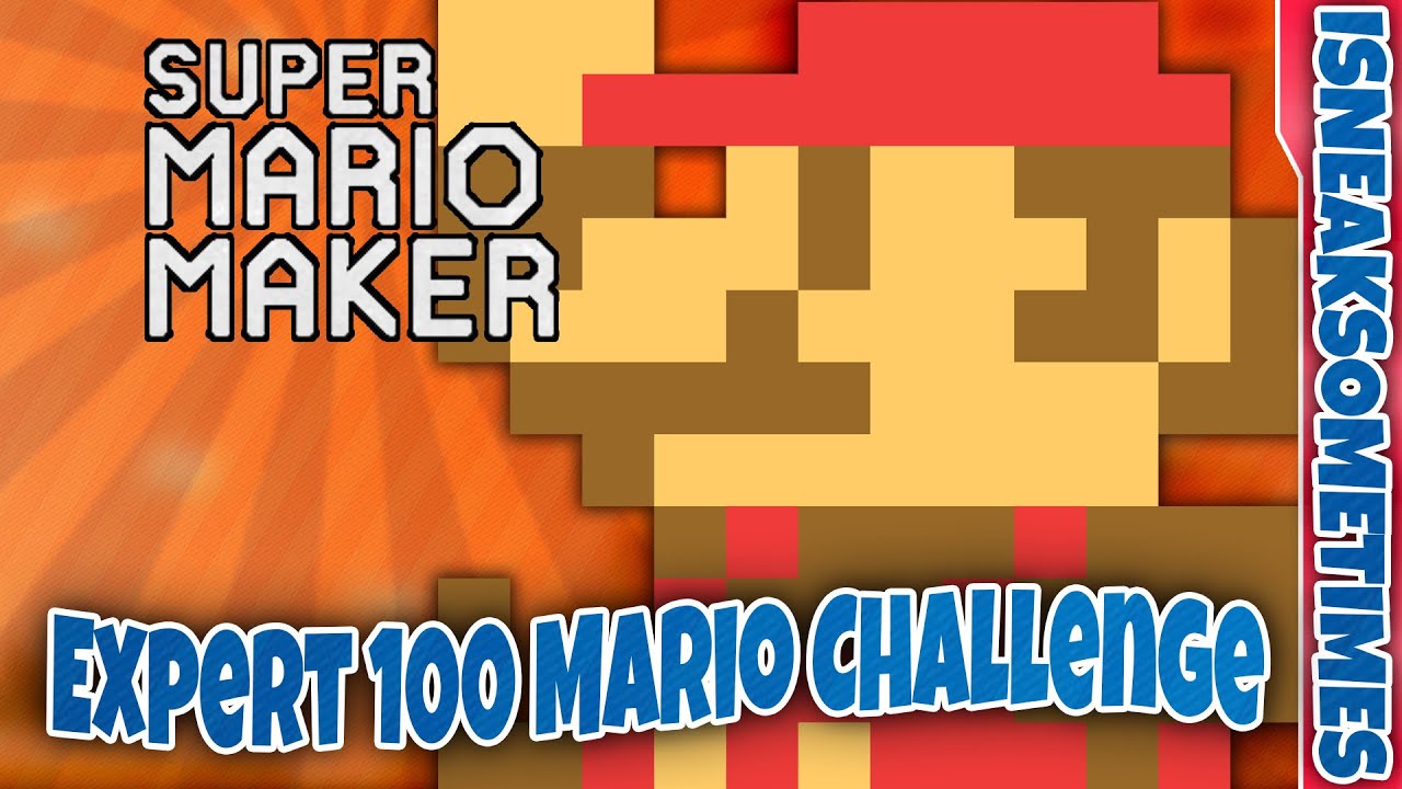 Super Mario Maker Custom Levels: Expert 100 Mario Challenge - YouTube