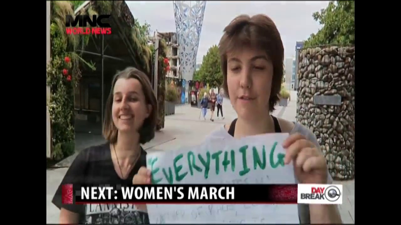 Women's March Celebrating International Women's Day