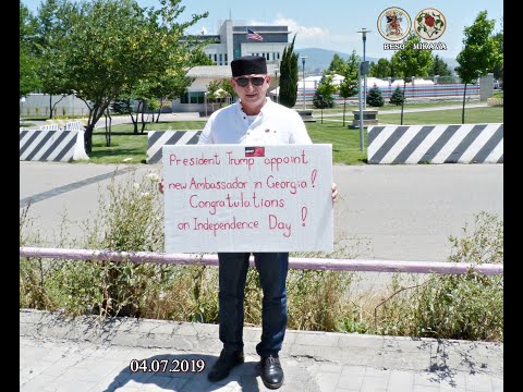 პრეზიდენტო დონალდ ტრამპ სასწრაფოდ დანიშნე ელჩი საქართველოში! ბესო მიქავა 04.07.2019წელი