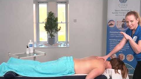 Common Trigger Points of the Wider Back - Massage Techniques