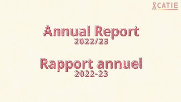 CATIE Annual Report 2022/23