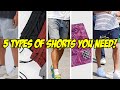5 TYPES OF SHORTS YOU NEED IN YOUR WARDROBE!