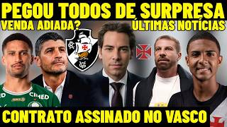 NOW! SHOCKING NEWS FOR VASCO! SALE DELAYED UNTIL 2027? CONTRACT SIGNED AT CRVG!